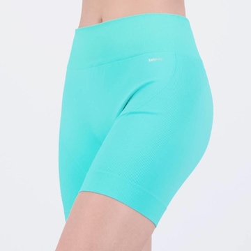 Shorts Selene Canelado sem Costura - Feminino