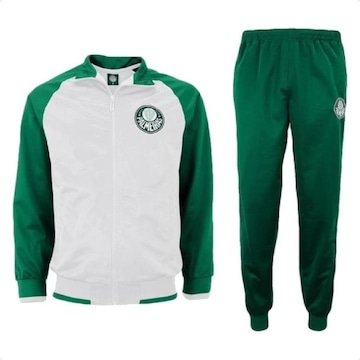 Agasalho Conjunto Masculino Jaqueta Calça Palmeiras Trilobal