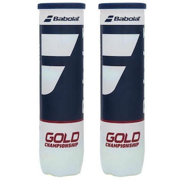 Bola de Tênis Babolat Gold Championship Pack com 2 Tubos