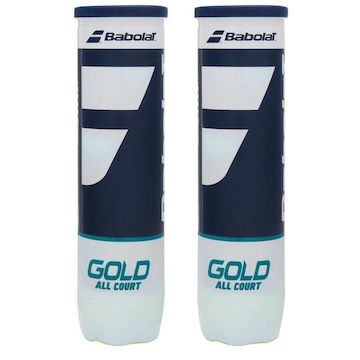 Bola de Tênis Babolat Gold All Court Pack com 2 Tubos