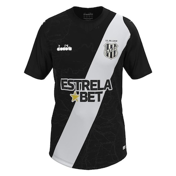 Camisa da Ponte Preta Diadora 2024 Uniforme 2 Torcedor - Masculino