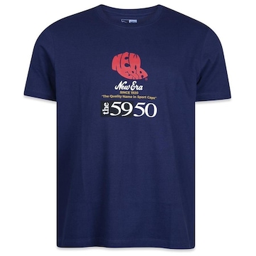 Camiseta New Era Logo History - Masculina