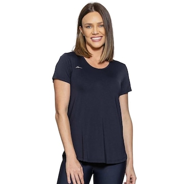 CamisetaRun More Alongada - Feminina