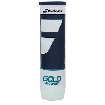 Bola de Tênis Babolat Gold All Court Tubo - 4 unidades