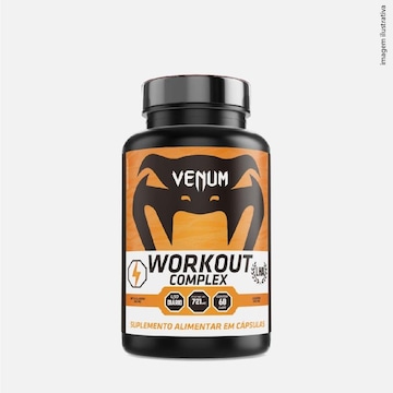 Workout com plex Venum - 60 Cápsulas