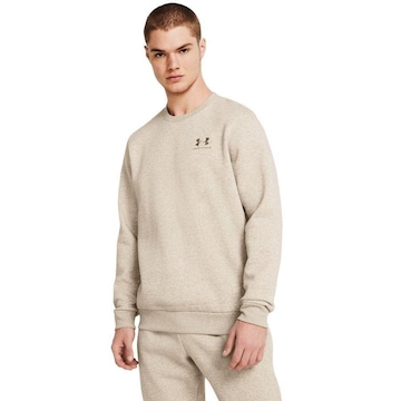 Blusão de Moletom Under Armour Essential Crew - Masculino