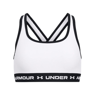 Top de Treino Under Armour Crossback Mid Solid - Infantil