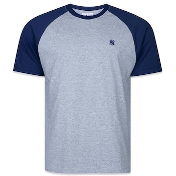 Camiseta New Era Raglan New York Yankees Hiphop - Masculina