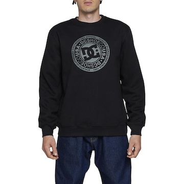 Blusão de Moletom sem Capuz Dc Shoes Dc Star Crew 280 Wt24 -