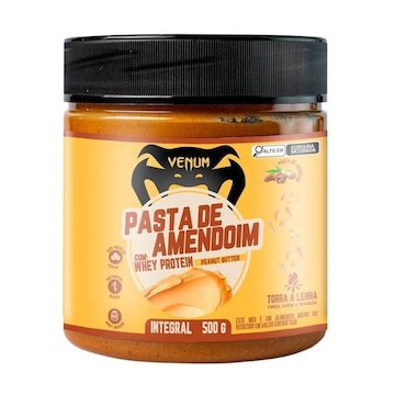 Pasta de Amendoim Venum Integral - 500g