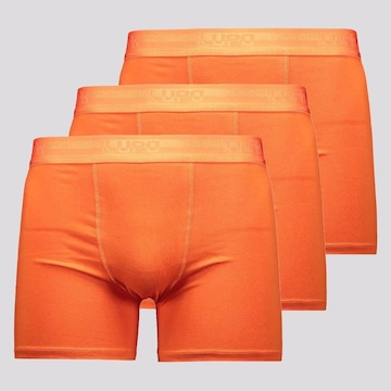 Kit Cueca Boxer Lupo Elastic Soft - 3 Unidades - Masculina