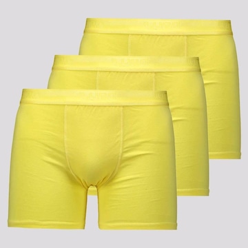 Kit Cueca Boxer Lupo Elastic Soft - 3 Unidades - Masculina