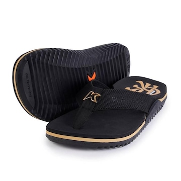 Chinelo do Flamengo Kenner Nk6 Pro Gold - Masculino