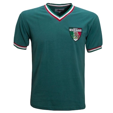 Camisa México 1970 Liga Retro - Masculina