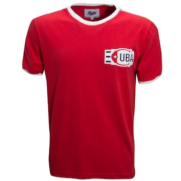 Camisa de Cuba 1980 Liga Retrô - Masculina