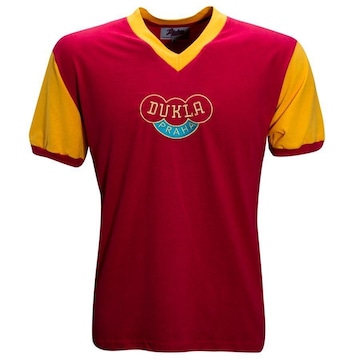 Camiseta Dukla Praga 1960''''S Liga Retro - Masculina