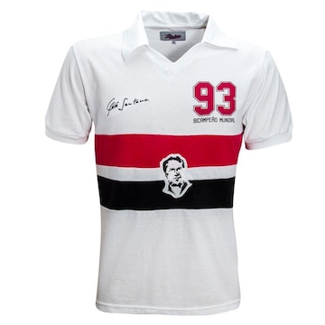 Camisa Telê Santana SP 1993 Liga Retro - Masculina