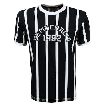 Camiseta Democracia 1982 Liga Retro - Masculina