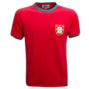 Camisa Portugal 1960 Liga Retro - Masculina