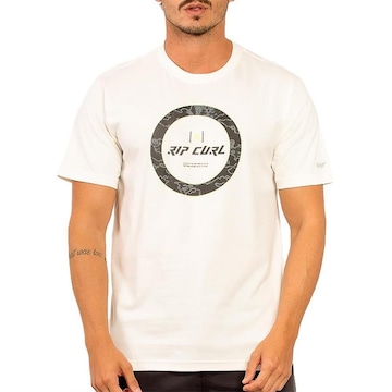 Camiseta Rip Curl Circle Gm 10 Big Wt24 Vintage - Masculina