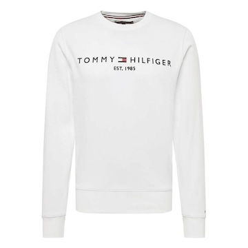 Blusão de Moletom Tommy Hilfiger Logo Sweatshirt - Masculino