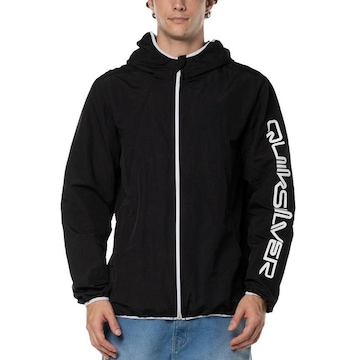 Jaqueta com Capuz Corta Vento Quiksilver Omini Action - Masculina