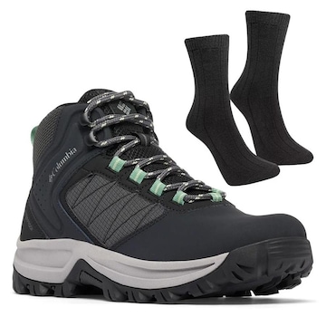 Bota Impermeável Columbia Transverse Hike + Par de Meia - Feminina