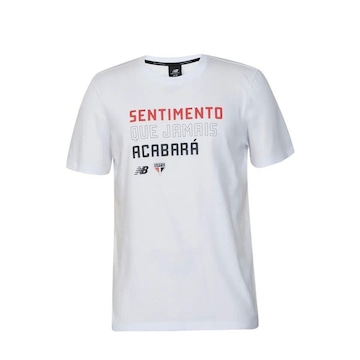 Camiseta São Paulo New Balance Sentimento - Masculina