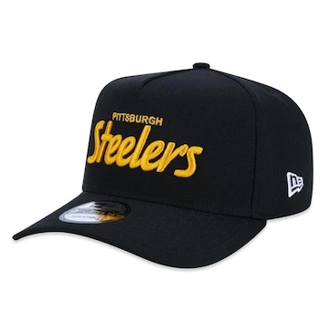 Boné Aba Curva New Era 940 A-Frame Pittsburgh Steelers Core - Snapback - Adulto