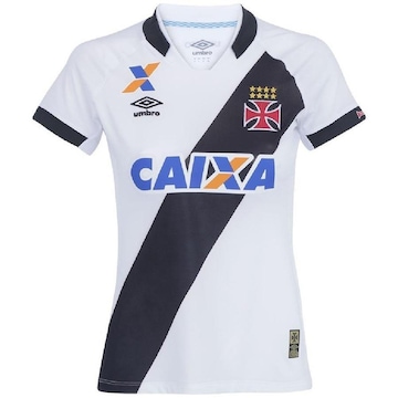 Camisa do Vasco Of. 2 2015 Umbro - Feminina