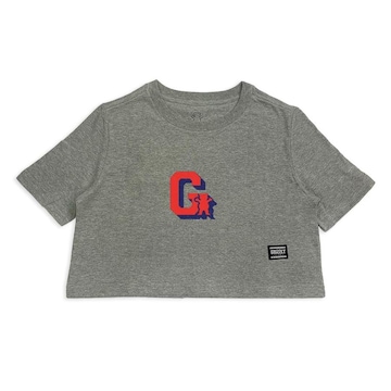 Blusa Cropped Grizzly Midfield - Feminina