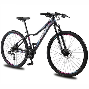 Bicicleta Aro 29 KRW em Alumínio 24 Velocidades Freio Hidráulico Suspensão Dianteira Mountain Bike Kr2