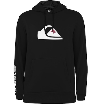 Blusão de Moletom Quiksilver Comp Logo Reforçado 305G com Capuz - Masculino