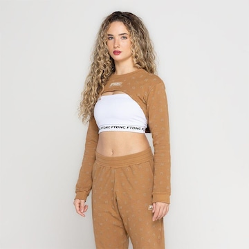 Cropped FitDance Brown Ftdnc - Unissex