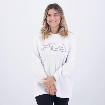 Blusão de Moletom Fila Basic Outline - Feminino