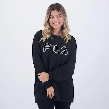 Blusão de Moletom Fila Basic Outline - Feminino