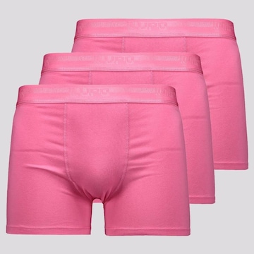 Kit Cueca Boxer Lupo Elastic Soft - 3 Unidades - Masculino