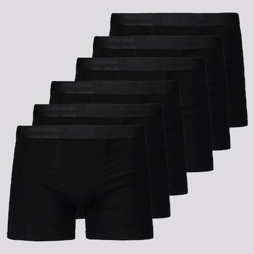 Cueca Boxer Lupo Elastic Soft - 6 Unidades - Adulto