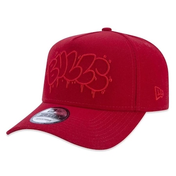 Boné Aba Curva New Era 940 A-Frame Chicago Bulls Hiphop - Snapback - Adulto