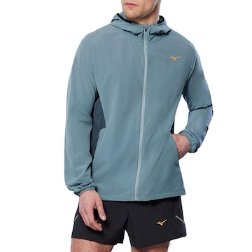 Jaqueta com Capuz Mizuno Aero - Masculina