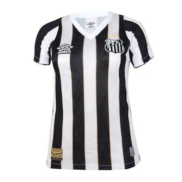 Camisa do Santos Oficial 2 2024 Torcedora Umbro - Feminina