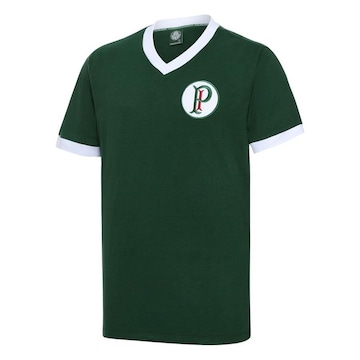 Camiseta do Palmeiras Retro Tri Betel - Masculina