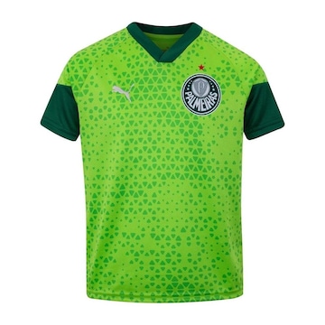 Camisa de Treino do Palmeiras 2024 Puma Viagem Torcedor - Infantil