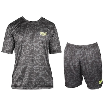 Kit Camiseta Everlast Esporte + Bermuda Everlast - Masculino