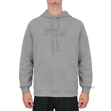 Blusão de Moletom Fila Letter Outline Winter - Masculino