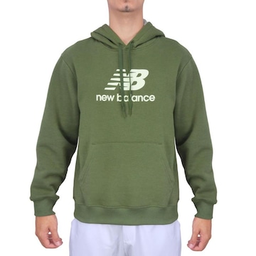 Blusão de Moletom New Balance Essentials com Capuz - Masculino