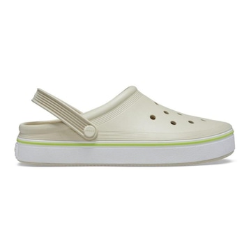 Sandália Crocs Crocband Off Court Clog  Bone - Adulto