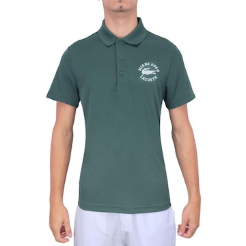 Camisa Polo Lacoste Miami Open - Masculina