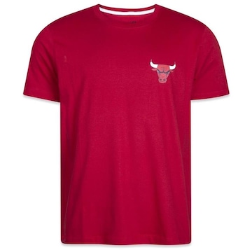 Camiseta New Era Regular Chicago Bulls Core Nba - Masculina