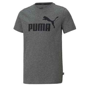 Camiseta Puma Essentials Logo - Infantil